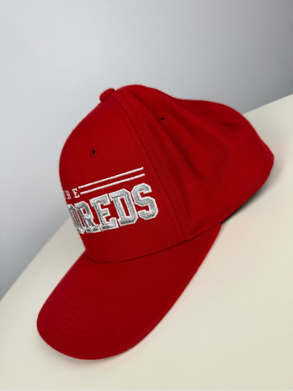 The Hundreds Red Snapback Hat - Picture 2 of 5